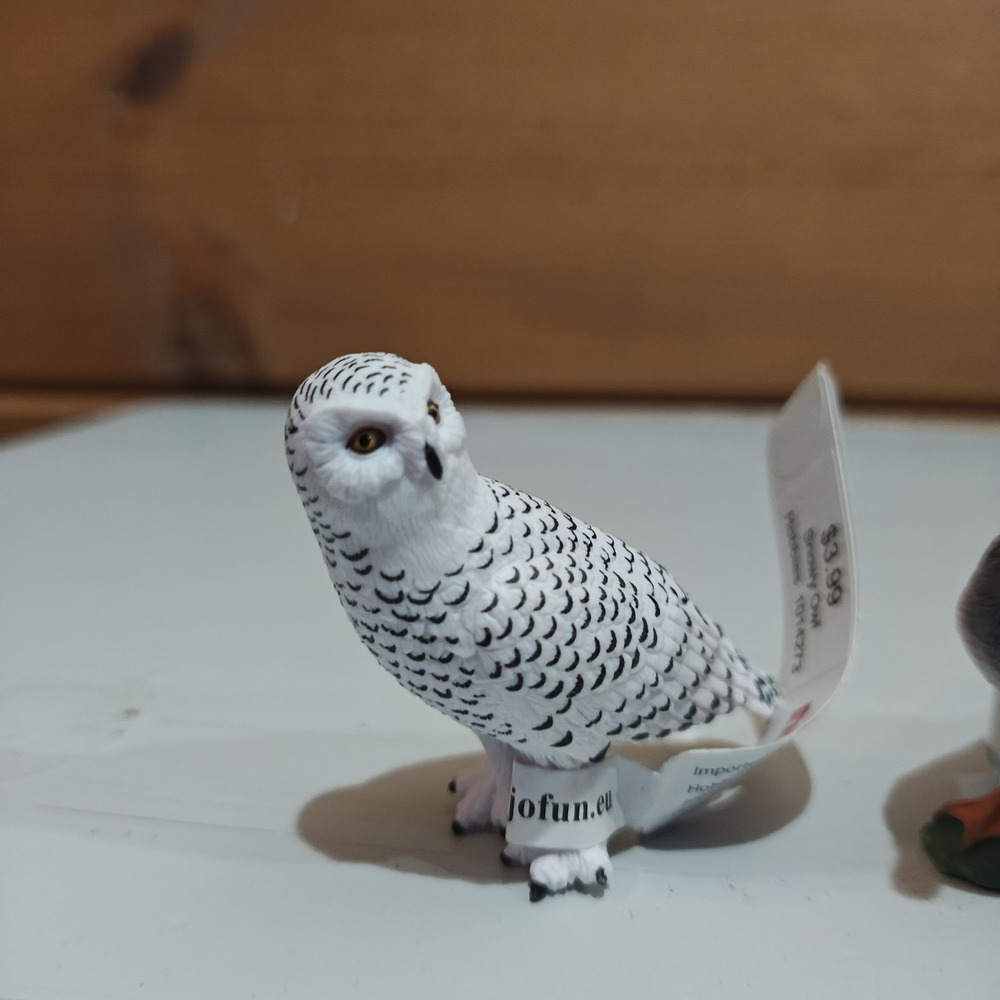Lot of 3 Mojo Farm Birds Rooster Mallard Duck Snowy Owl - Picture 2 of 5